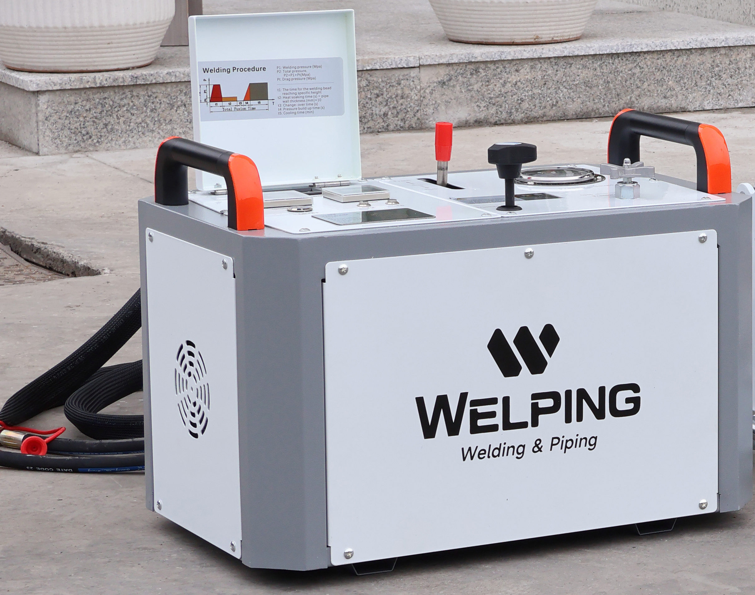 Seri High-End Hidraulik HDPE Pipe Fusion Welding Machine WP200A Pro
