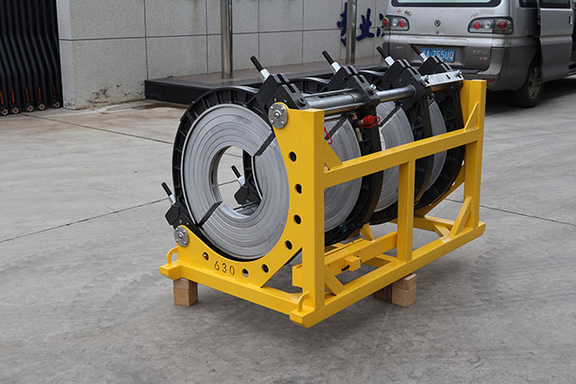 WP630Q pipa hdpe gas mesin las butt fusion otomatis CNC