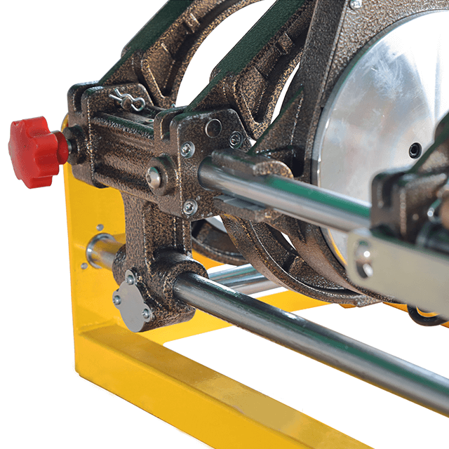 200mm bingkai kaku portabel mesin las butt fusion manual meleleh panas